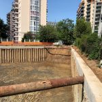 Executarea de piloti forati cu noroi bentonitic 